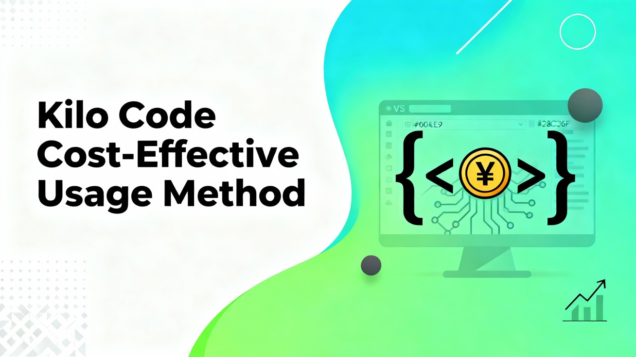 一个划算的 kilocode 使用方法